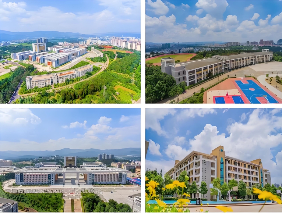 昆明技师学院2025年三&四年制中专学校环境：诗意学园