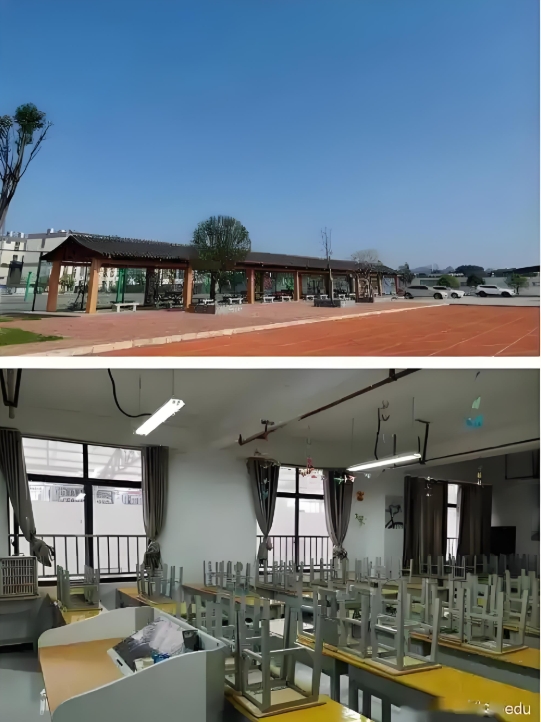 贵州首钢水钢技师学院2025年职教高考班学校环境：诗意学园